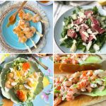 Collage zomerse recepten