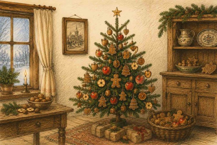 geschiedenis van kerstdecoratie