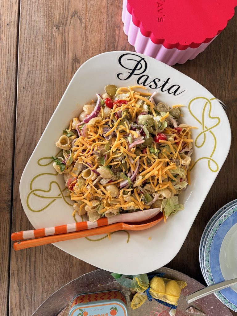 Big mac pastasalade