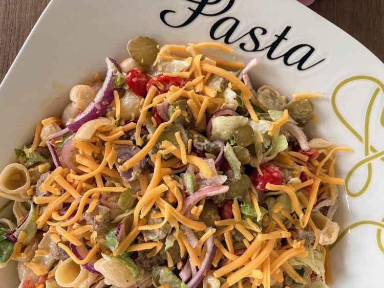 Big mac pastasalade
